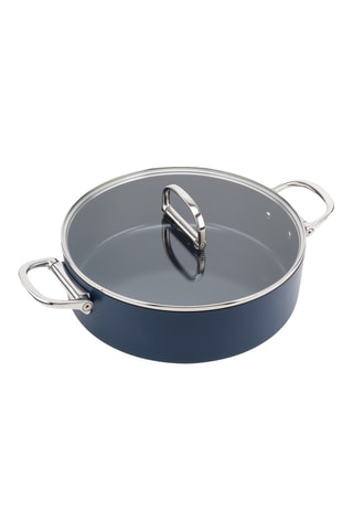 Cocotte revêtement céramique Space - 28 cm