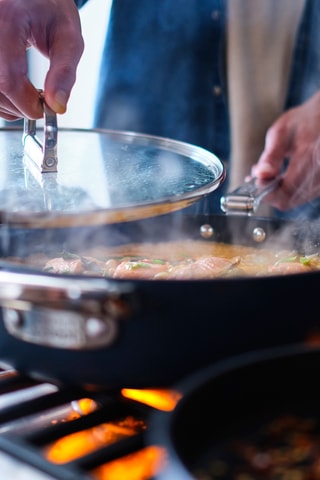 Sauteuse revêtement céramique Space - 28 cm