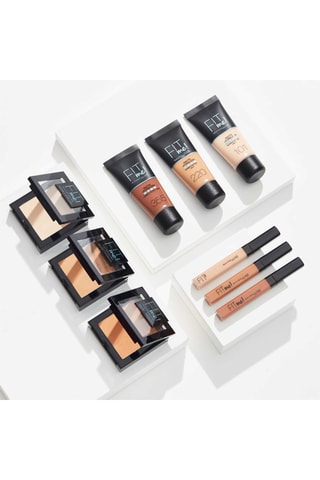 Pó compacto matificante tez Fit Me Matte & Poreless - N°105 Ivoire Naturel - 9 g