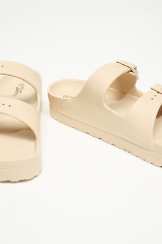 Mules à talons Beige