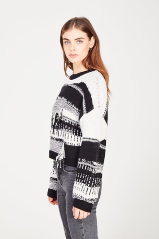 Pull - Noir et blanc