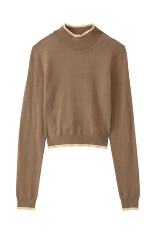 Pull court - Marron clair