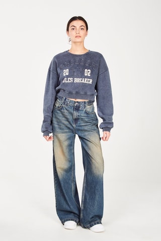 Pull court - Gris foncé