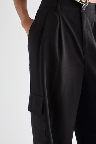 Pantalon cargo - Noir