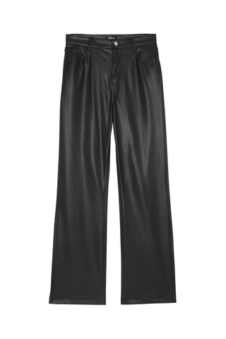 Pantalon droit 
Noir