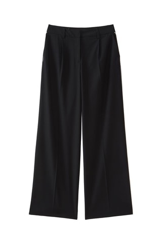 Pantalon taille haute - Noir