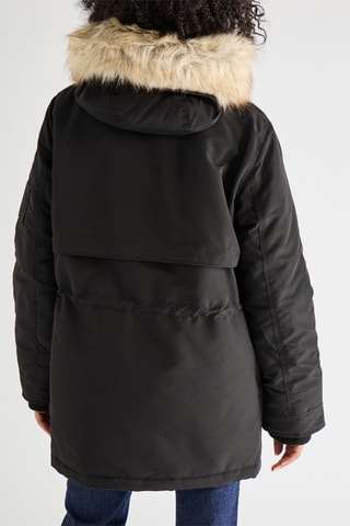 Parka à capuche - Noir