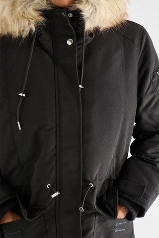 Parka à capuche - Noir