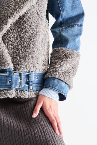 Veste en jean - Bleu