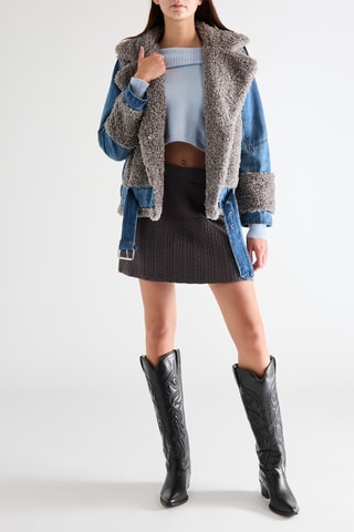 Veste en jean - Bleu