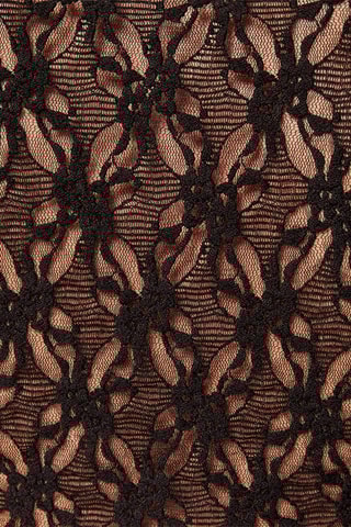 Top en dentelle Noir