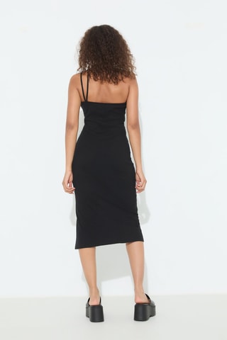 Robe asymétrique - Noir