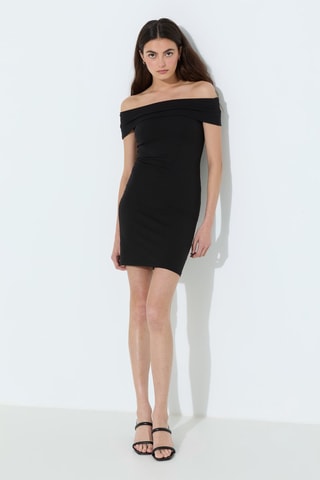 Robe fourreau - Noir