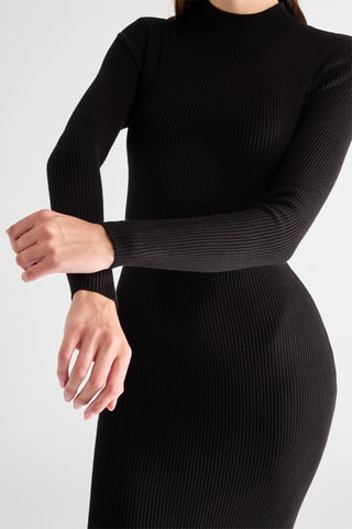 Robe fourreau - Noir