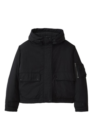 Blouson à capuche - Noir