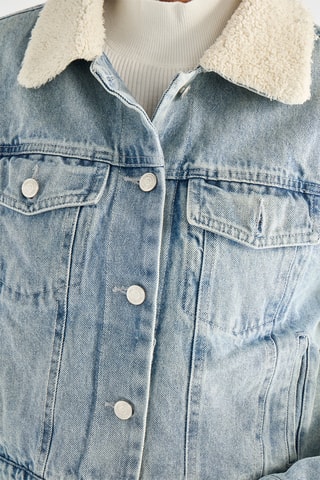 Veste en jean - Bleu clair