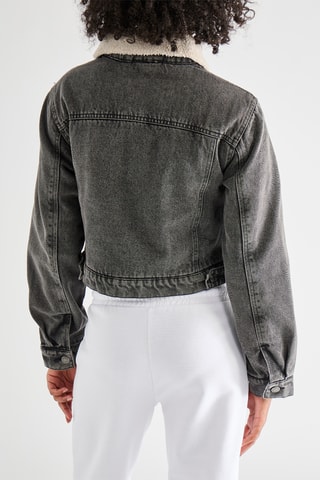 Veste en jean - Noir