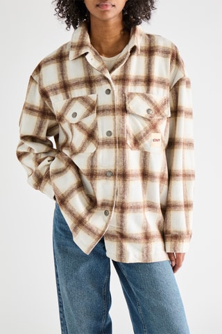 Surchemise - Beige et marron