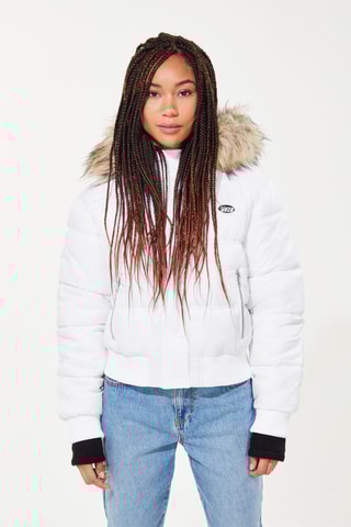 Doudoune courte - Blanc