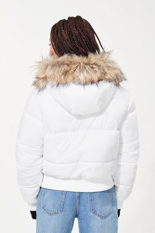 Doudoune courte - Blanc