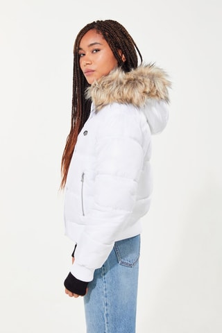 Doudoune courte - Blanc