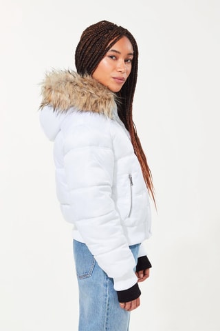 Doudoune courte - Blanc