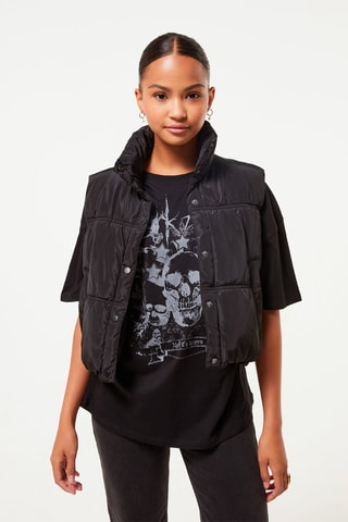 Doudoune sans manches - Noir