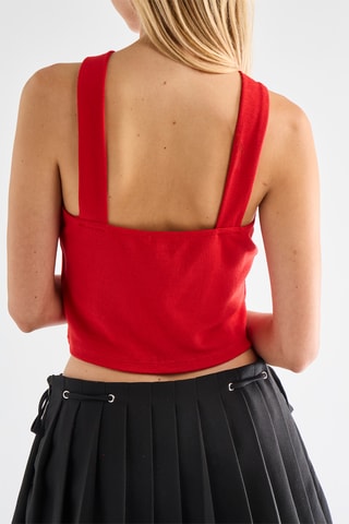 Crop top - Rouge