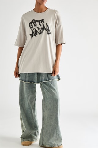 T-shirt - Gris clair