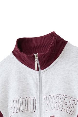 Sweater - Gemêleerd Lichtgrijs