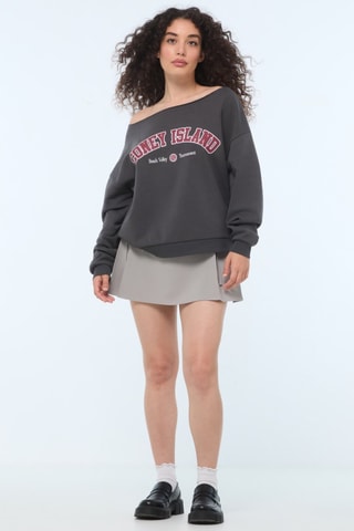 Sweat oversize - Gris