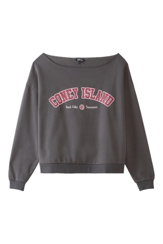 Sweat oversize - Gris