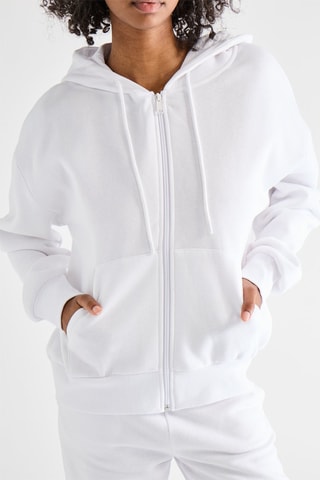 Sweat à capuche - Blanc