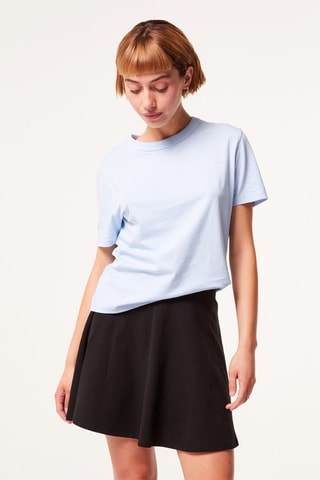 Minijupe taille haute Noir