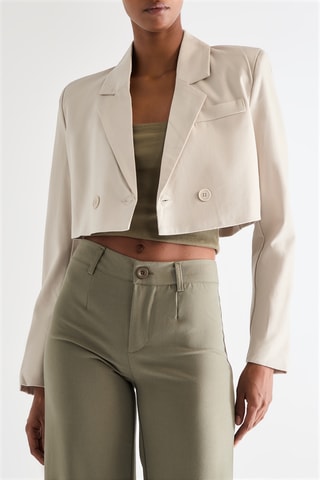 Blazer court - Beige