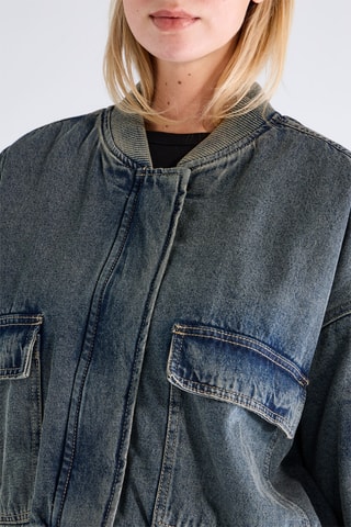 Veste en jean - Bleu
