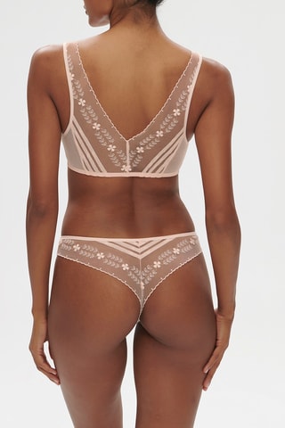 Tanga Marthe poudré - Rose