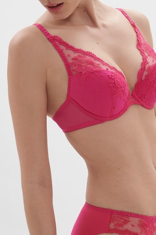 Soutien-gorge push-up Intrigue - Rose