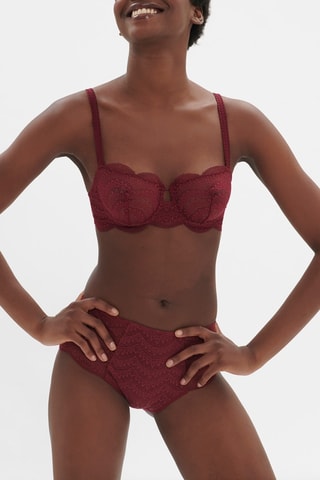 Culotte Karma - Rouge foncé