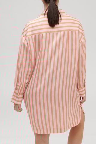 Chemise de nuit Caprice - Blanc et orange