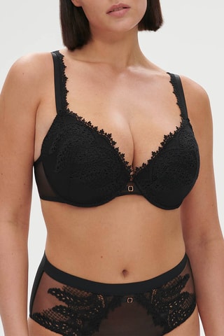 Soutien-gorge push-up Mystic - Noir