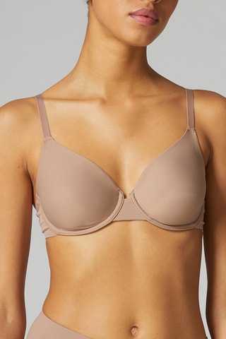 Soutien-gorge ampliforme Essentiel rosé - Beige