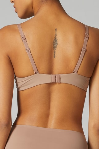 Soutien-gorge ampliforme Essentiel rosé - Beige