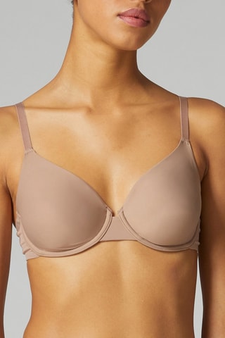Soutien-gorge ampliforme Essentiel rosé - Beige