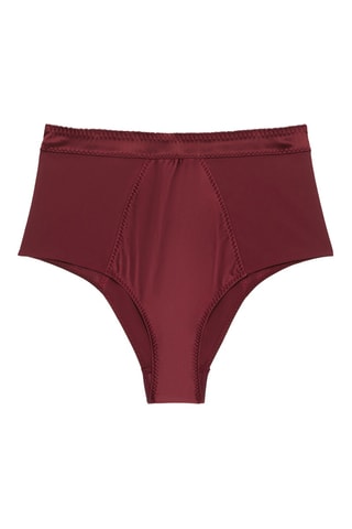 Culotte taille haute Eve - Rouge