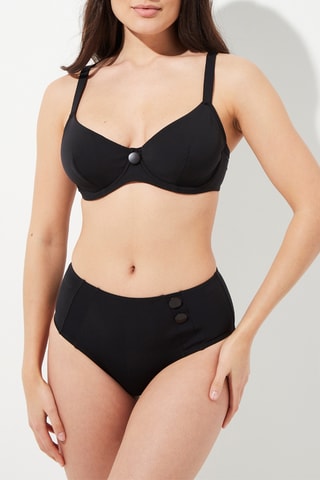 Haut de maillot Elea - Noir