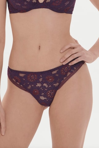 Tanga Festive - Violet