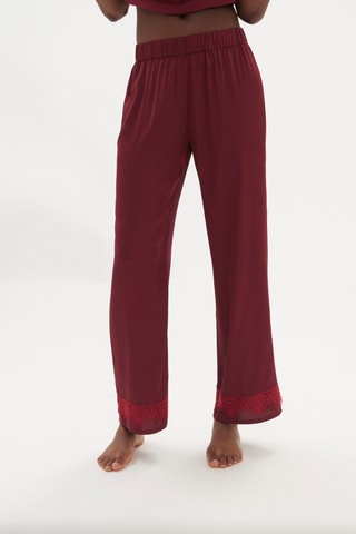 Pantalon Satin Secrets - Rouge