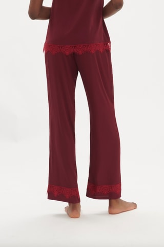Pantalon Satin Secrets - Rouge