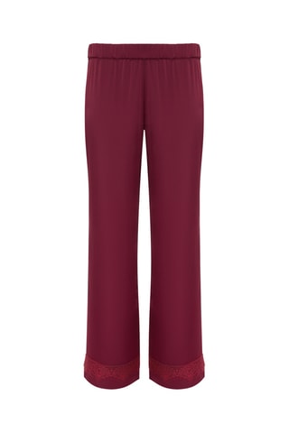 Pantalon Satin Secrets - Rouge